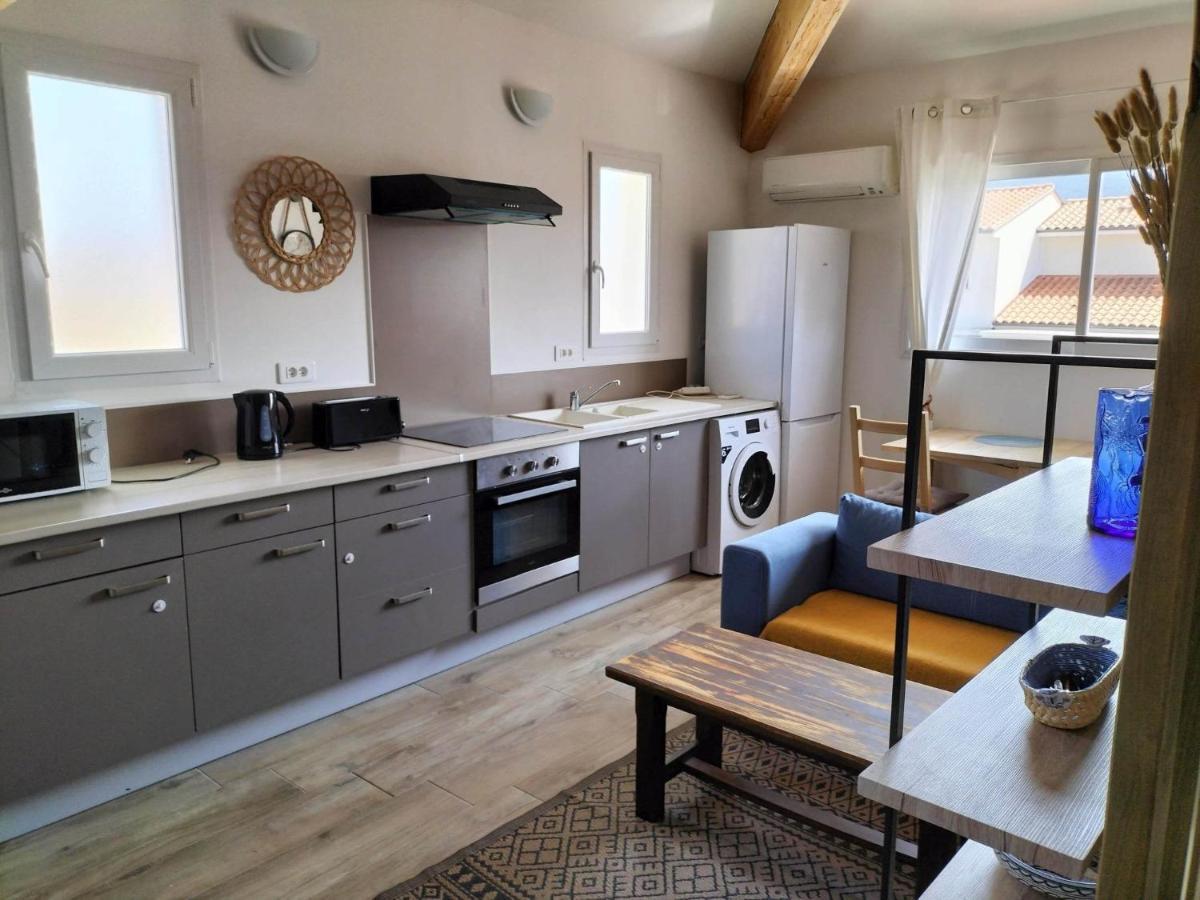 "Les Bambous" Studio Cosy Climatise Au Calme De 37 M2 Parking Gratuit A Argeles Sur Mer 外观 照片