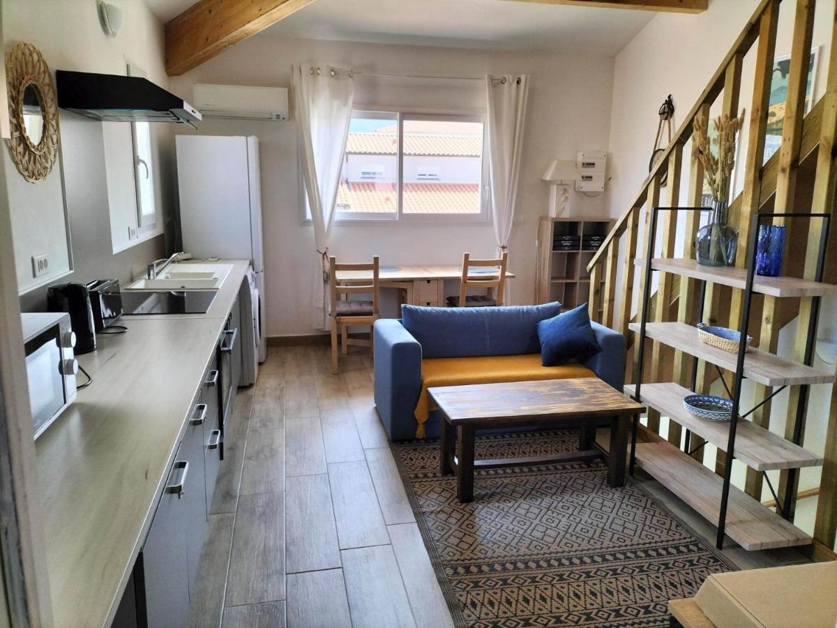 "Les Bambous" Studio Cosy Climatise Au Calme De 37 M2 Parking Gratuit A Argeles Sur Mer 外观 照片