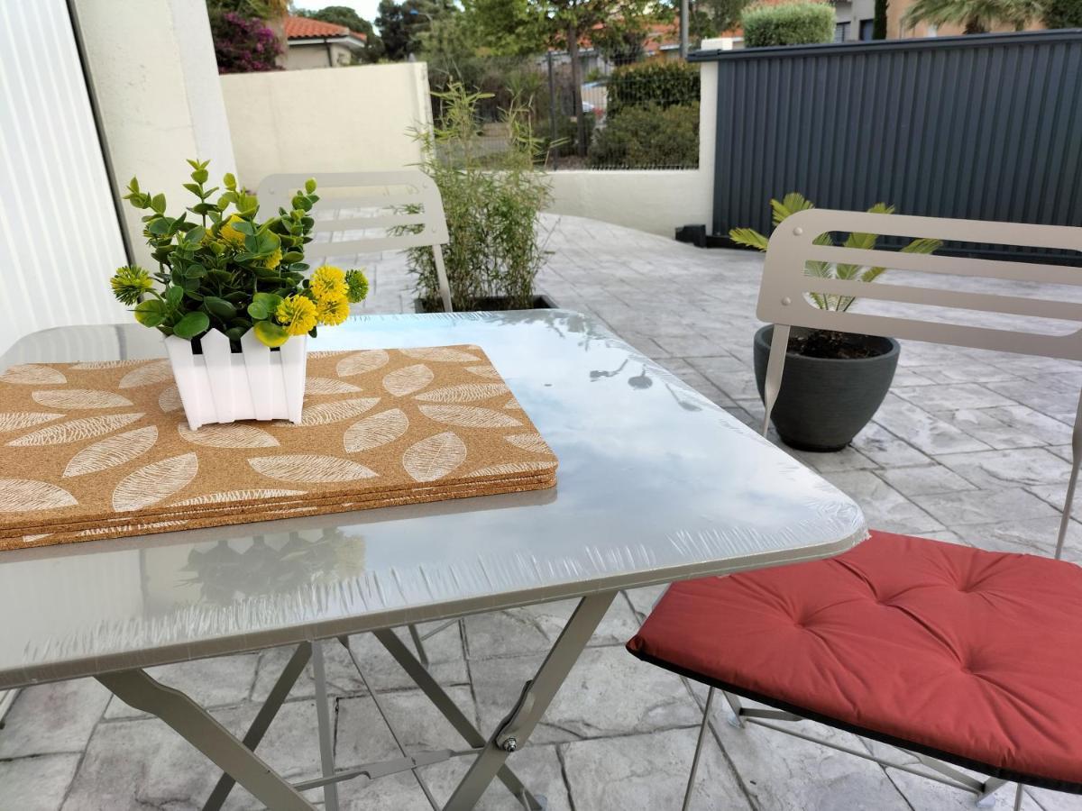 "Les Bambous" Studio Cosy Climatise Au Calme De 37 M2 Parking Gratuit A Argeles Sur Mer 外观 照片